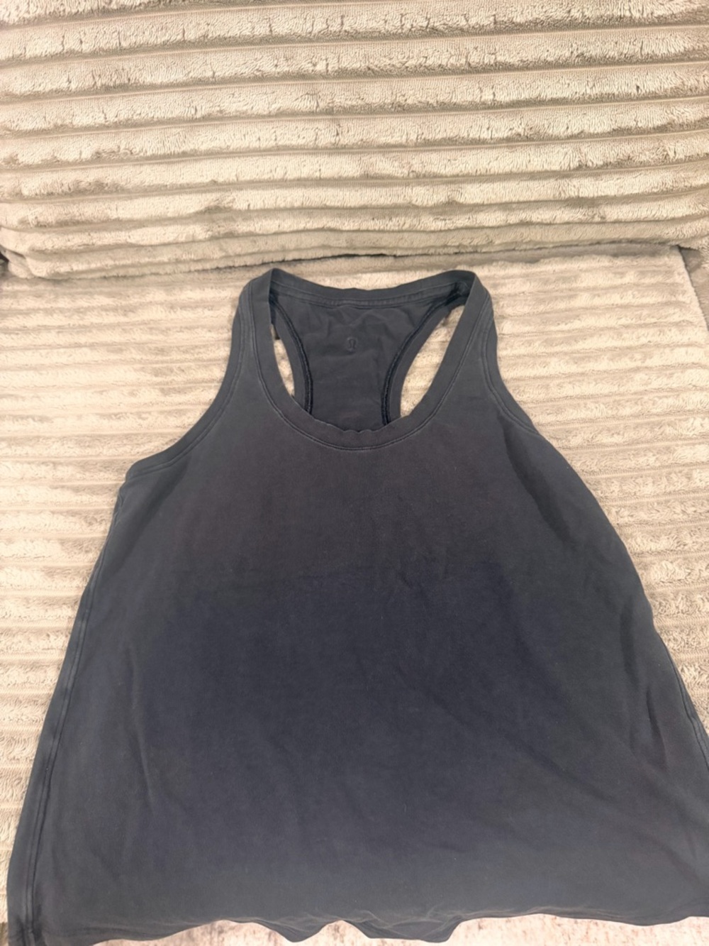 lululemon athletica Black Racerback Tank Top